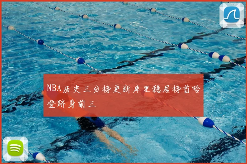 NBA历史三分榜更新库里稳居榜首哈登跻身前三