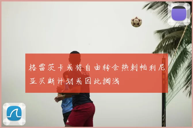 格雷茨卡或将自由转会热刺帕利尼亚买断计划或因此搁浅