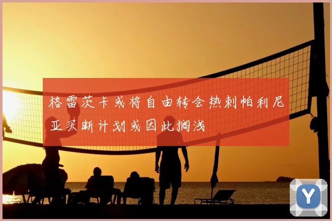 格雷茨卡或将自由转会热刺帕利尼亚买断计划或因此搁浅